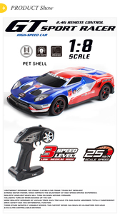 2.4G telecomando a velocità variabile bilancia da corsa 1/8 macchinina da corsa - Product Image 6