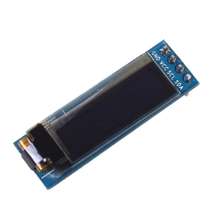 0,91-Zoll-OLED-Modul Weiß/Blau OLED 128 X32 OLED-LCD-LED-Anzeige modul 0,91 "IIC-Kommunikation für Arduino