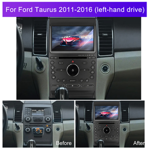 Podofo Double Din 9'' Android Car Radio Frame 4+64G Wireless Carplay Android Auto for Ford <strong>Taurus</strong> 2011-2016 IPS DSP GPS RDS WIFI - Product Image 4
