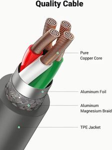 อะแดปเตอร์สายเคเบิลเครื่องพิมพ์จากส่วนกลางเข้ากับ USB เพื่อ IEEE1284 CN36 ugrean - Product Image 4