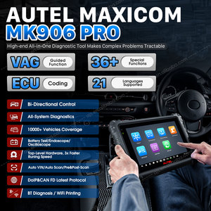 Autel MaxiCOM MK906 PRO Multi Idioma MK906PRO Altar escáneres ECU codificación OBD2 escáner herramienta de diagnóstico de coche Autel MK906S Pro - Product Image 3