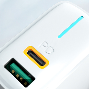 MODORWY 20W高速出力USB-C PD対応壁充電器QC3.0機能複数デバイス用アメリカタイプ5V/3A - Product Image 3