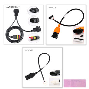OBDSTAR X300 DP PLUS/ X300 PRO4/ X300 DP ile Toyota-24 kablo çalışması için Kit yönlendirebilir - Product Image 2
