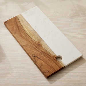เขียงไม้และหินอ่อนผสม,อุปกรณ์ครัวเขียงหั่นชีส - Product Image 2