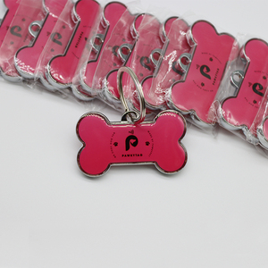 Stampa personalizzata NFC epossidica P02 etichette per cani in Silicone ID Tag con codice QR portachiavi HF prodotti di controllo accessi in plastica - Product Image 4