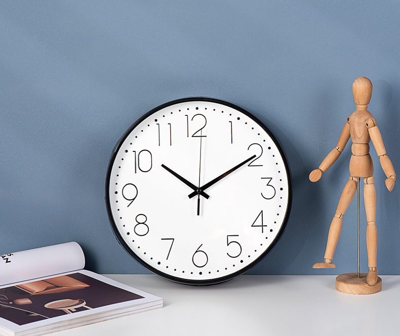 3d home decoration decorative modern plastic creative nordic wall clock simple