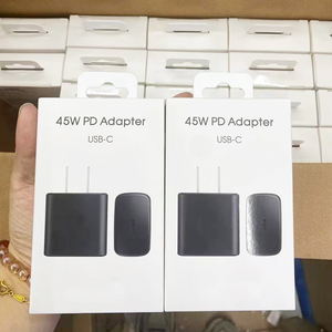 ขายดี25W 45W อะแดปเตอร์ชนิดชาร์จเร็วสุดๆอะแดปเตอร์ USB C EU UK US ปลั๊ก PD ที่ชาร์จเร็วสำหรับ Samsung Galaxy S24 S23 S22อัลตร้า - Product Image 4