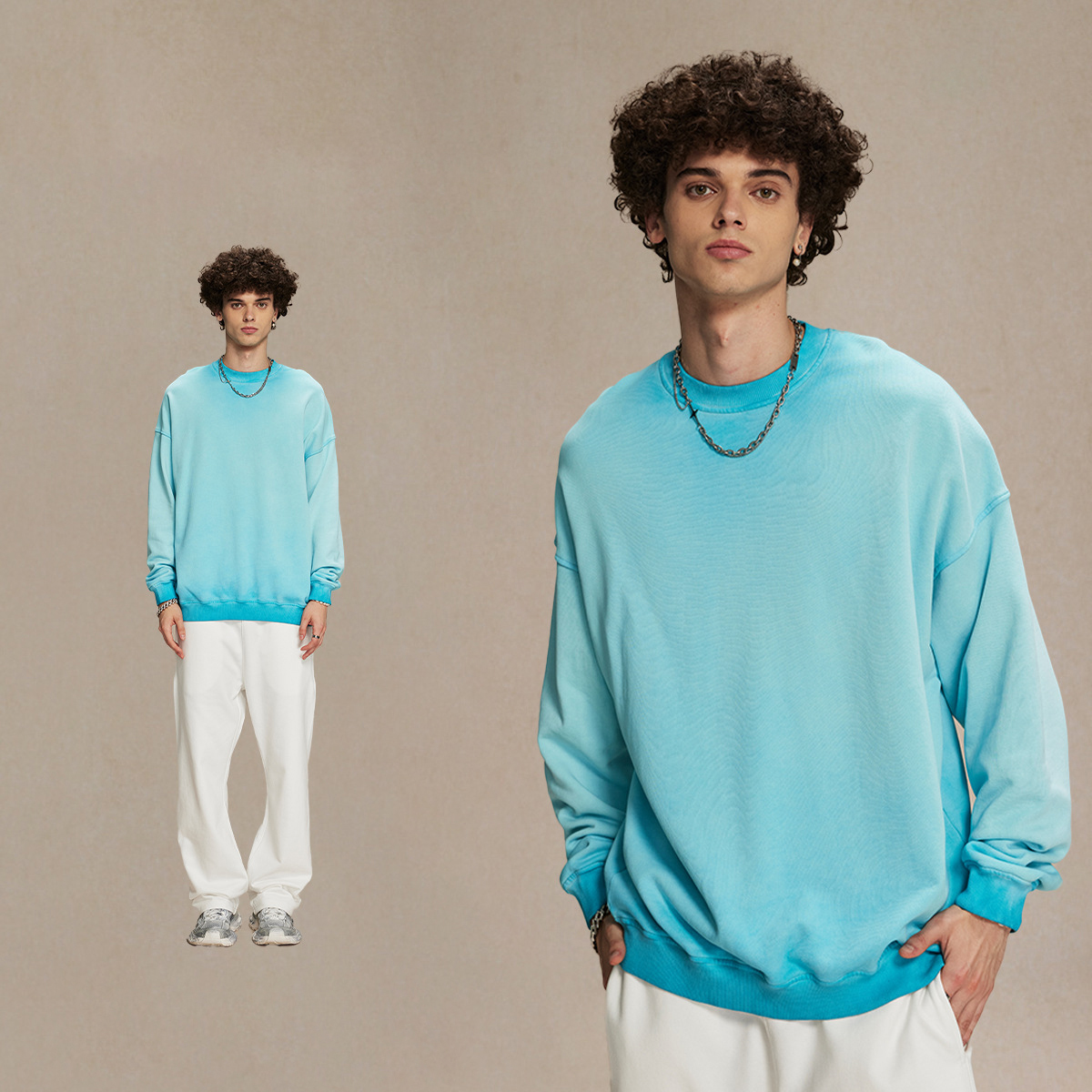 Sky Blue Sweatshirt