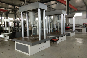 Precio de fábrica máquina de prueba de cubierta de alcantarilla universal uso servo hidráulico celda de carga máquina de prueba de compresión de cubierta de alcantarilla - Product Image 3