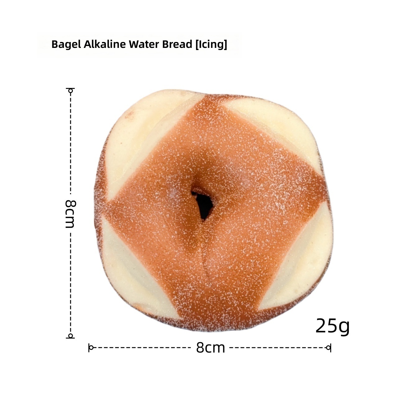 Glaseado de pan con agua alcalina Baggio