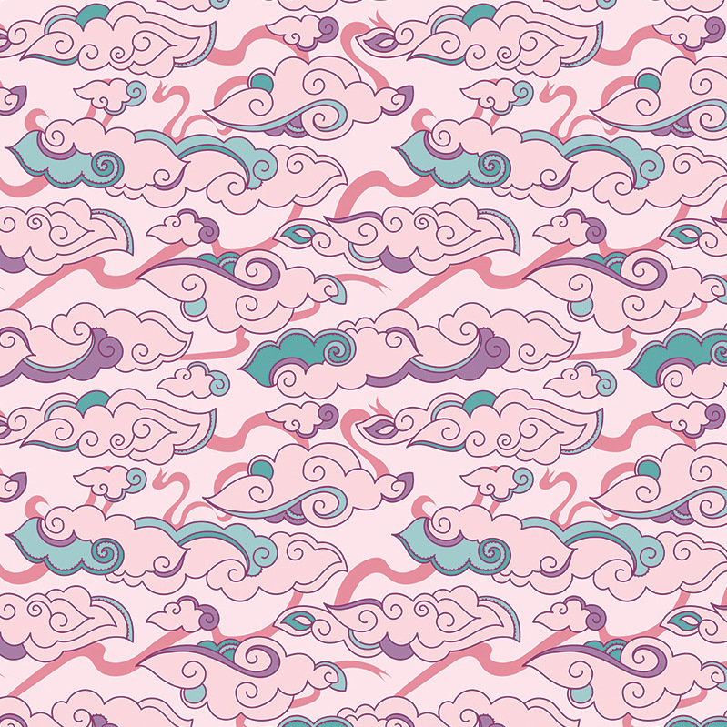 Chinese Style Series - Auspicious Clouds
