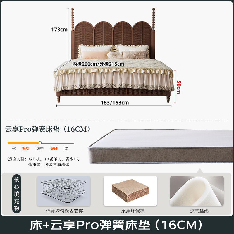 BedCloud Enjoy Pro Spring Mattress (16CM)