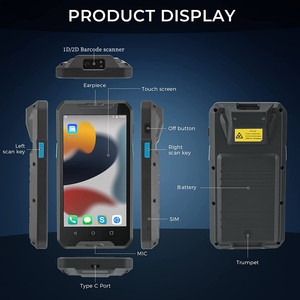 安卓9 4g加固无线手持PDA917 1D 2D二维码扫描仪库存移动数据终端 - Product Image 4