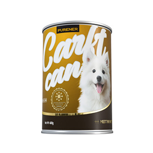 מזון רטוב דרום אמריקה oem בר מותאם אישית מזון רטוב כלבים משומרים 375g עם מספר טעמים זמינים. - Product Image 1