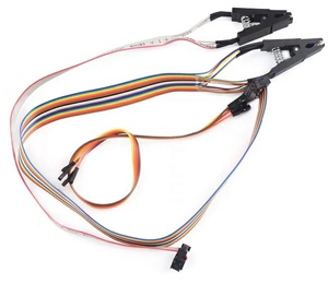 SOIC8 SOP8 Clip di prova per EEPROM 93CXX / 25CXX / 24CXX programmazione in circuito 2 adattatori - Product Image 3