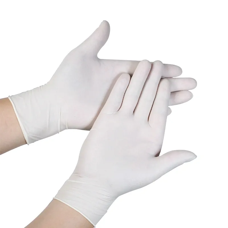 Wholesale cheap high quality household powder free latex gloves