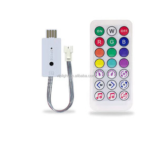 Мини-контроллер SP620E RGB светодиодный с 21Key ИК пульт дистанционного управления Dream Color Music Sync USB светодиодный контроллер света для WS2812 полосы - Product Image 1