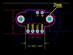 GY-AS7262 AS7263 AS7341 as7343可視光赤外線カラースペクトロメーターセンサーモジュール - Product Image 4
