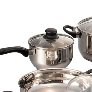 ร้อนใหม่บ้านทำอาหารเหล็ก Nonstick เครื่องครัว12ชิ้นชุดเครื่องครัว
