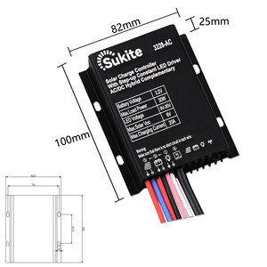 Sukite制造商直销AD/DC混合互补太阳能控制器PWM照明调节控制板 - Product Image 4