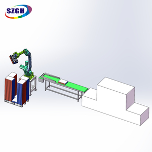 Robot de paletización ntelligent, máquina de apilamiento automático para palés de caja