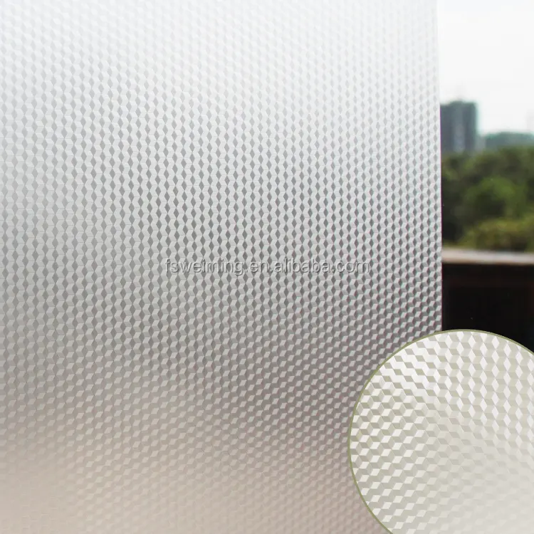 Uso de oficina de cristal de la ventana de PVC película estática con adhesión electrostática