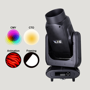 VLTG Dmx ראש נע שלב אור Led קרן מסגור תריס ראש נע אור עם Cmy+Cto מערכת ערבוב צבע שקט - Product Image 2