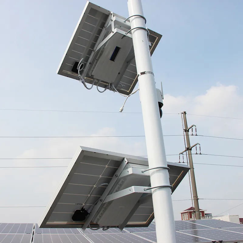 DC12Vスマート監視ソーラーエネルギーシステム80W40Ahソーラーパネルキット家庭用CCTVカメラおよびIoTデバイス用