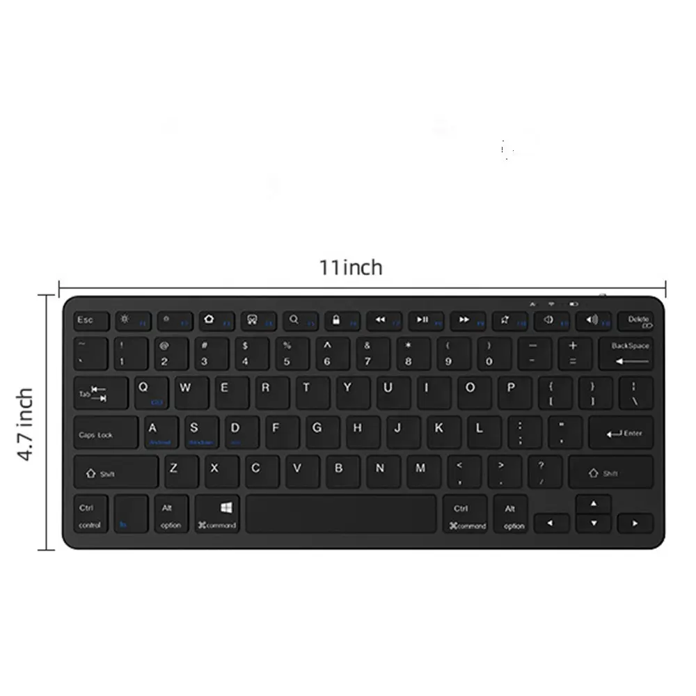 2023 clavier sans fil Rechargeable silencieux pour iPad clavier de tablette pour Samsung tablette S8 clavier externe