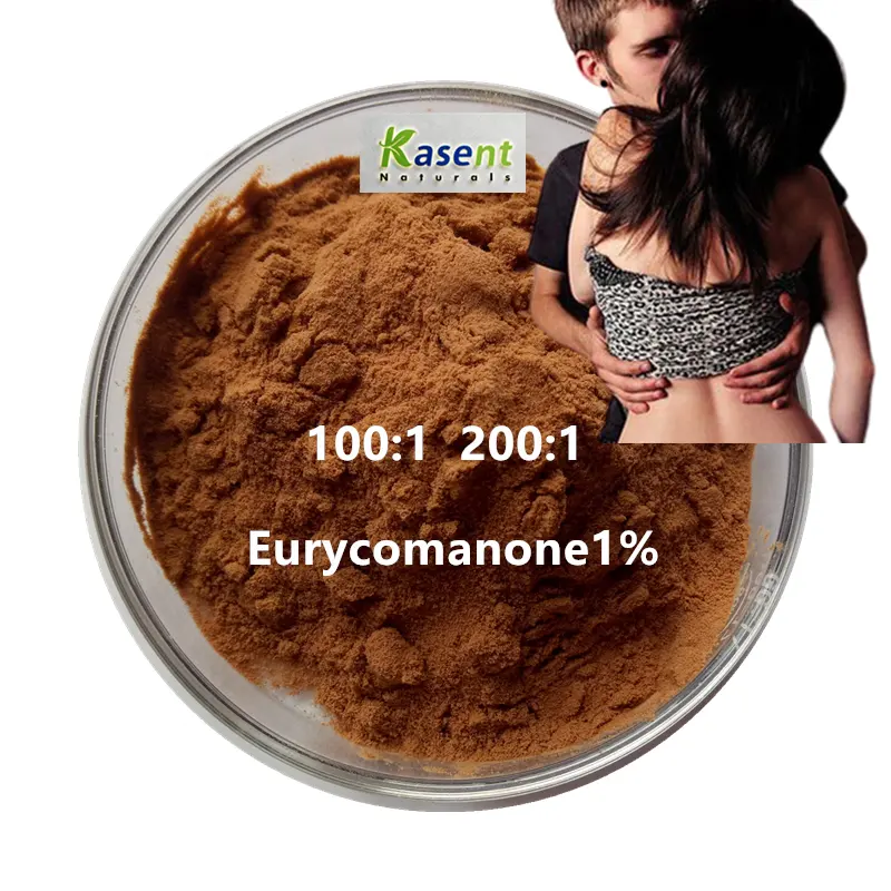 100% poudre d'extrait de racine de Tongkat Ali naturelle 10:1 100:1 200:1Tongkat Ali Eurycomanone 1%
