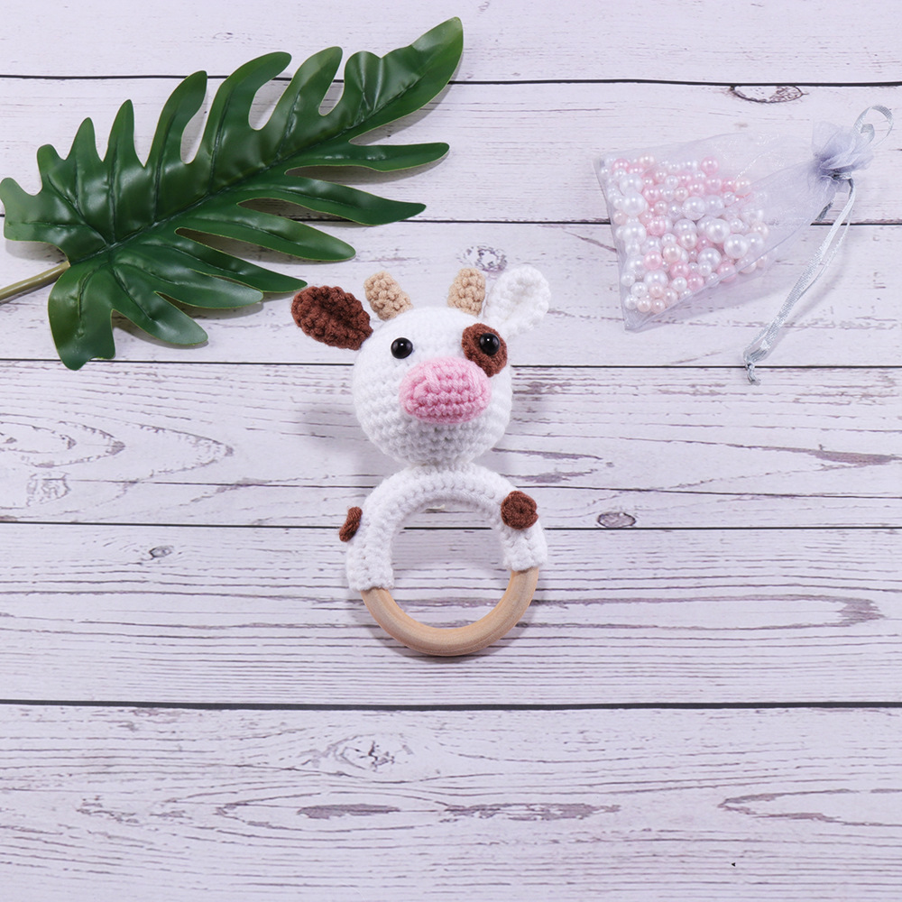 Sonajero de vaca blanca