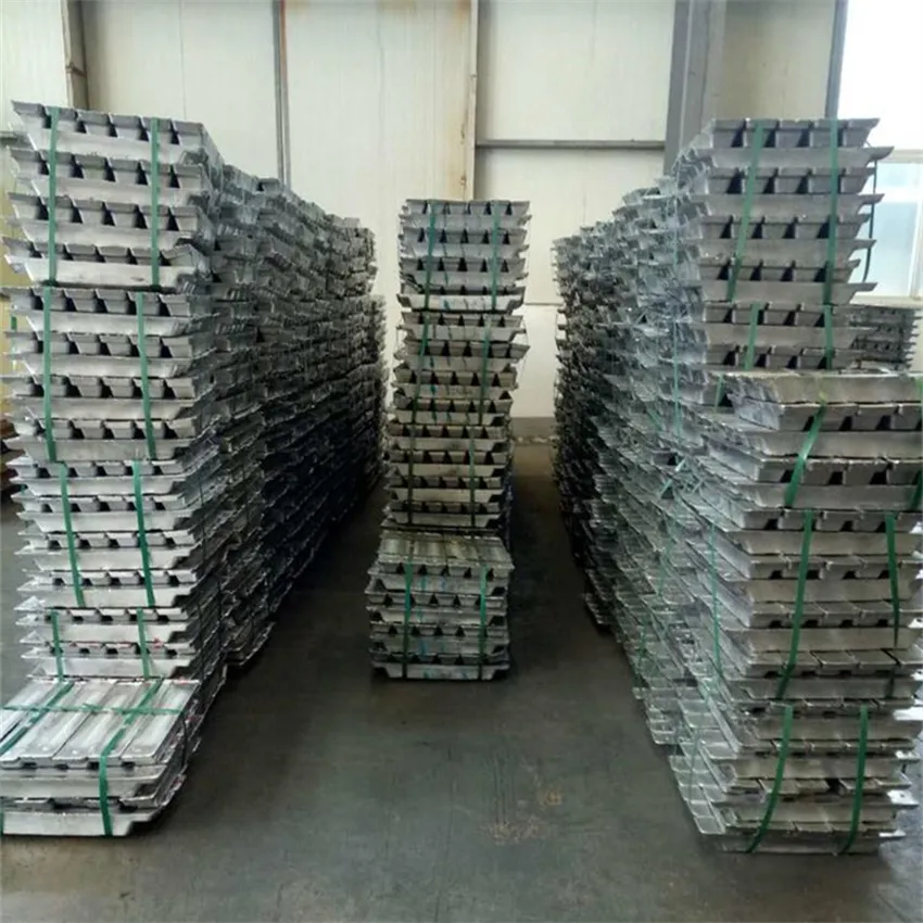 Tin Zinc Metal Ingots High Quality Pure Zinc Ingot 99.995% Factory Price Special High Grade Zinc Ingots