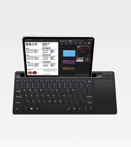 Rechargeable Mini Wireless Blue Tooth <strong>Keyboard</strong> <strong>with</strong> Touchpad Remote Control for PC <strong>Android</strong> TV Box - Product Image 3