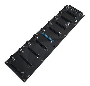 Hm65 In-line Eight Card Multi Graphics Card Motherboard to CPU to Graphics Card <strong>Slot</strong> Generation B250 H81 Mainboard - Product Image 1