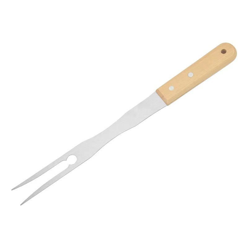 Fourchette à rôtir en bois