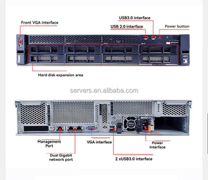Sr588 fornitore di Server 2U 64Gb Ddr4 3200 Mhz Ecc 32core Virtual Deep Learning virtualizzato Database Storage Rack Server - Product Image 6