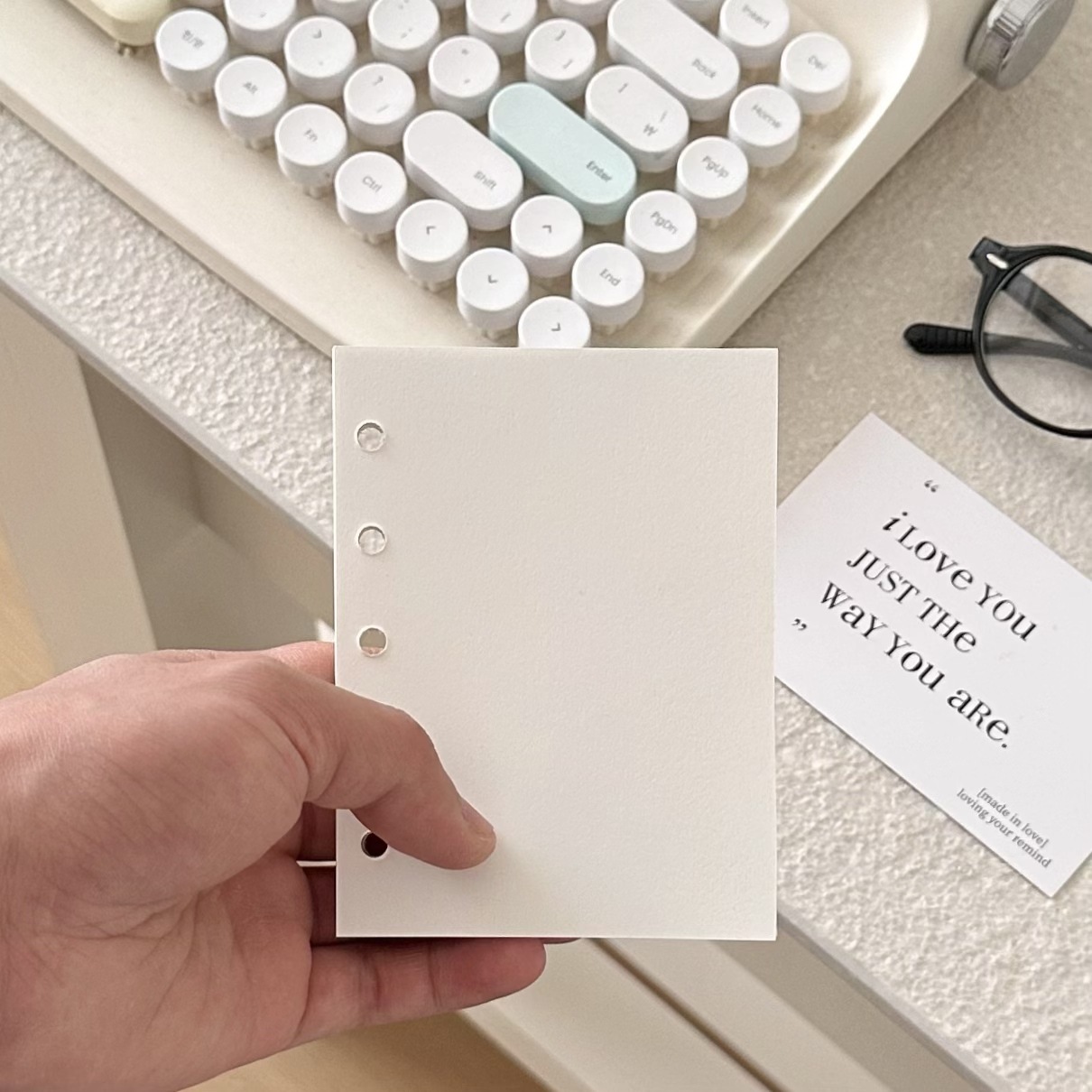 Noyau intérieur blanc M5 - 45 feuilles