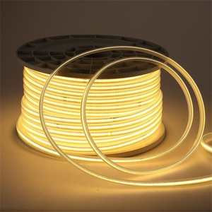 Flexible Dc 220v 5v 12v <strong>Led</strong> Cob Usb Ip67 Battery IP20 Dotless Flexible COB <strong>Led</strong> Strip 320led CRI90 <strong>Led</strong> Tape Light - Product Image 3