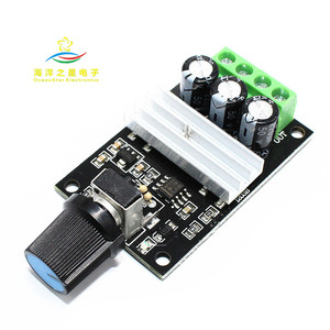 Regolatore di controllo della velocità del motore cc 6V 12V 24V 28V DC 3A 80W PWM regolatore di velocità del motore - Product Image 1
