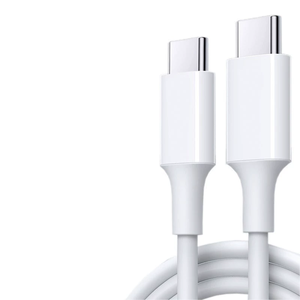 Fabrik preis Typ c bis Typ C Lade datenkabel PD 60W Telefon ladekabel Schnell ladung mit 1m/1,5 m/2m Micro-USB-Kabel Weiß - Product Image 1