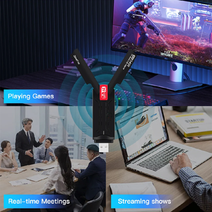 Wifi6e ax5400 USB3.0 không dây <span class=keywords><strong>USB</strong></span> Adapter Tri-Band 2.4GHz/5GHz/6Ghz cho PC/máy tính xách tay Win10/11 trình điều khiển miễn phí - Product Image 2