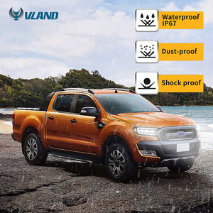 VLANDフル<span class=keywords><strong>LED</strong></span>フロントランプヘッドライトアセンブリ2015-2019 2020フォードレンジャーT6 T7 T8用ダイナミックターンシグナル付き