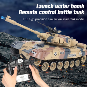 T90rcおもちゃの車1:18高精度シミュレーションスケールタンクモデル2.4Gワイヤレスリモコン子供用ギフト