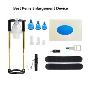 3-in-1 Pro Pro vakum Penis Extender-erkek reklamlar Penis sedye ve Penis askı tüm gün germe sistemi