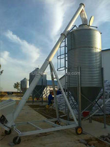 37 Tons Large Farm Feed <strong>Silos</strong> with Screw Conveyor/animal Feed <strong>Silo</strong> Grain Storage
