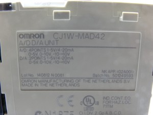 New and Original <strong>Plc</strong> CJ1WMAD42 <strong>PLC</strong> MODULE <strong>PLC</strong> <strong>Programming</strong> Controller - Product Image 4