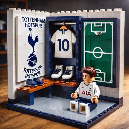 Bloques de construcción para vestuario de fútbol - Tottenham Hotspur