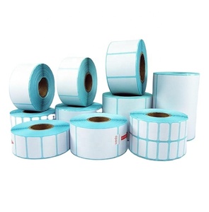 Không thấm nước trực tiếp nhãn nhiệt 50x25mm 2x1inch 4x2 tự dính nhiệt giấy Sticker mã vạch in ấn nhãn CuộN - Product Image 2