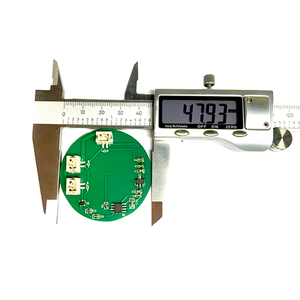 Hengyao DC12V Módulo de sensor táctil capacitivo circular Tablero de madera Interruptor de atenuación de sensor táctil LED - Product Image 2