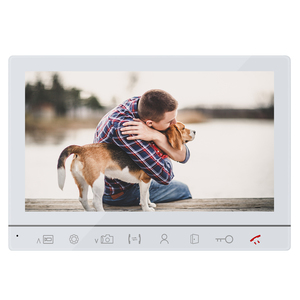 Factory <span class=keywords><strong>Cheap</strong></span> Price White 7 Inch LCD Screen Indoor Monitor 4 Wire Video Door <span class=keywords><strong>Intercom</strong></span> <span class=keywords><strong>System</strong></span> For Villa